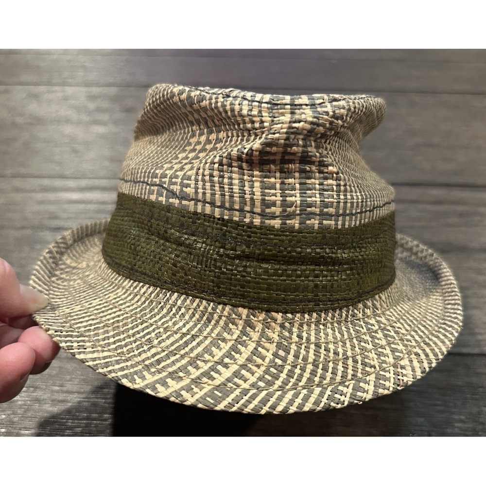 Goorin Bros Sand Cassel Kids Fedora straw hat one size‎ NWT